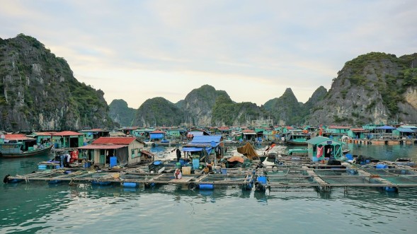 The floating fisherman village
